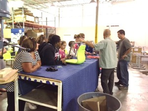 STEPS students @ Stelter Manufacturing