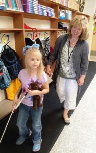 Mobility training with young student
